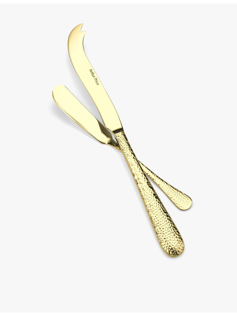 Arthur Price Avalon cheese and butter knife set, UK version
