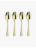 Arthur Price serving spoons Champagne Avalon set of four (British brand)