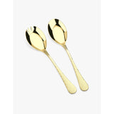 Arthur Price salad servers Champagne Avalon PVD-coated 23.5cm - British product