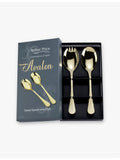 Arthur Price salad servers Champagne Avalon PVD-coated 23.5cm - British product