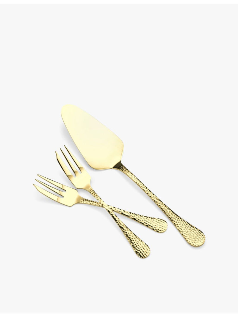 Arthur Price Avalon stainless-steel pastry set of seven, UK version