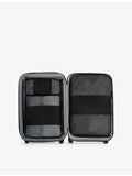 Tumi medium logo-embroidered woven packing cube, imported from the UK