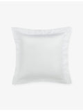 The White Company Symons double-row Oxford pillowcase 65cm - British product