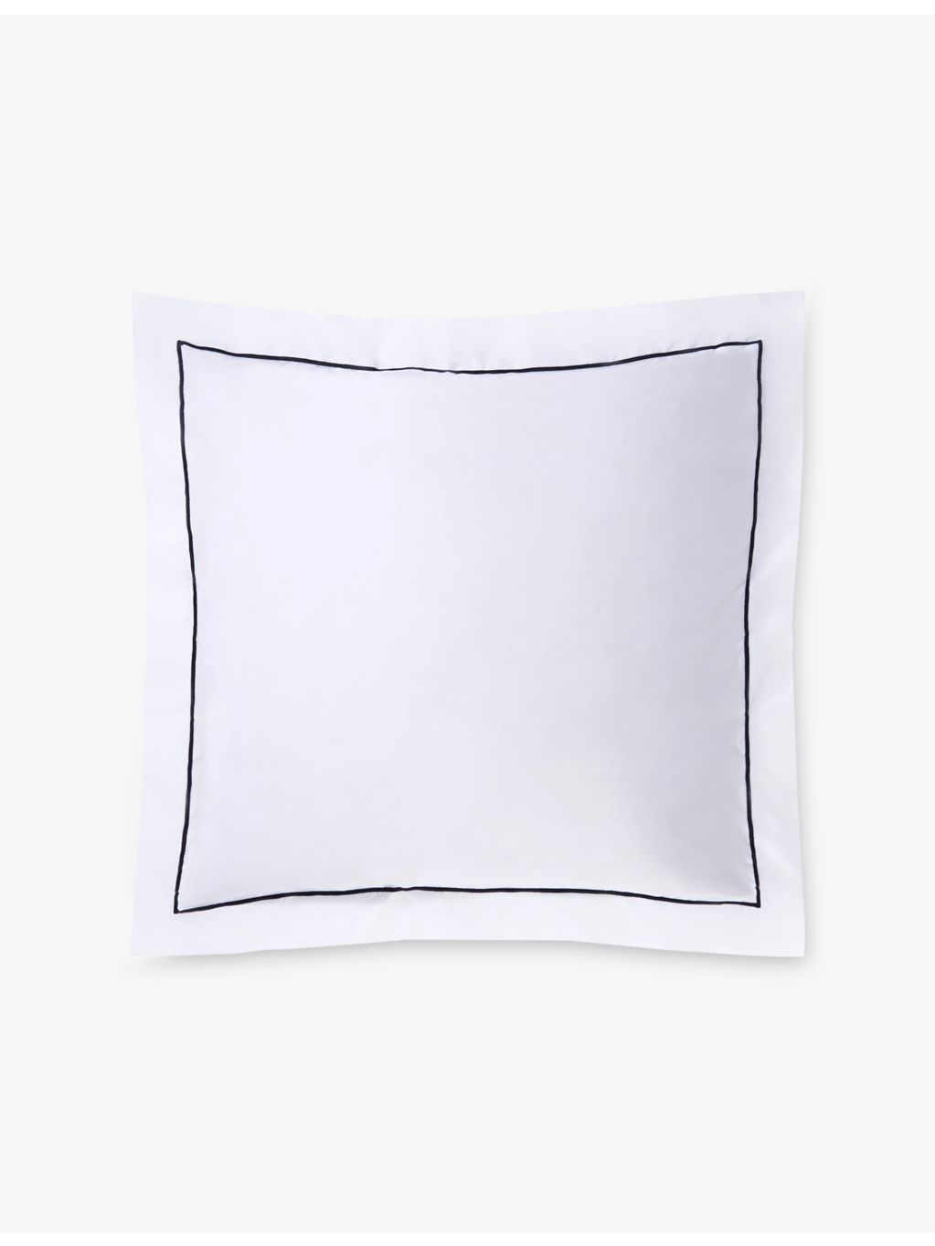 The Little White Company Savoy Oxford pillowcase 65cm, imported from the UK