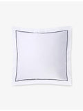 The Little White Company Savoy Oxford pillowcase 65cm, imported from the UK