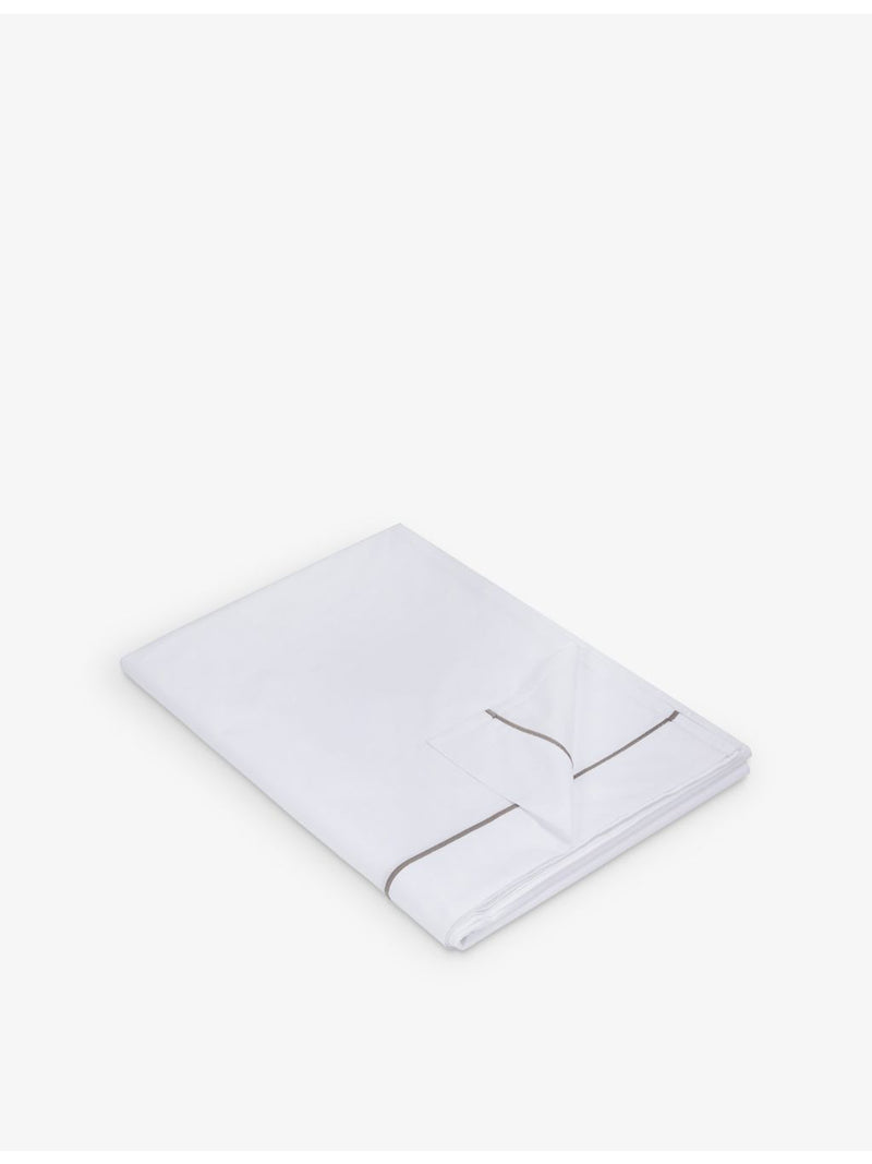 The White Company Savoy cotton flat sheet (British brand)