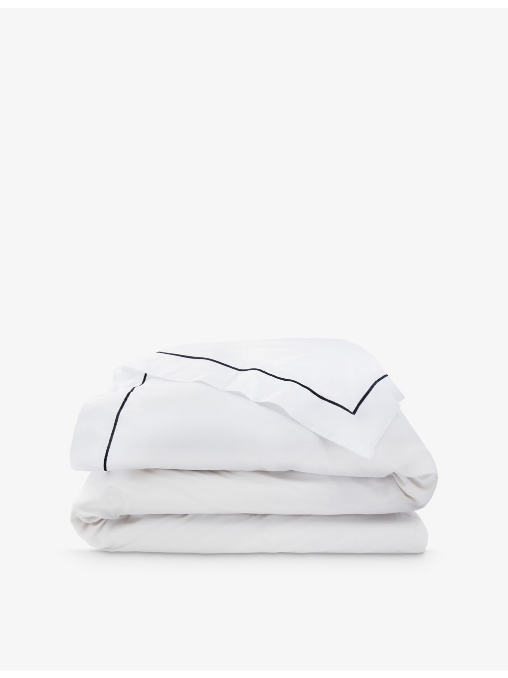 The White Company Savoy cotton duvet cover, imported from the UK
