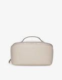 The White Company Saffiano Fold Out leather make-up case (British brand)