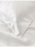Symons double-row cotton flat sheet (British brand)