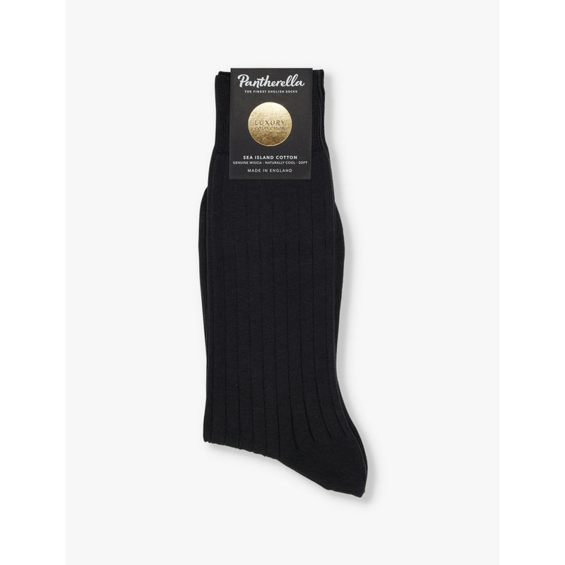Pembrey branded cotton-blend socks - S
