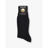 Pembrey branded cotton-blend socks - S