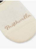 Pantherella no-show cotton blend socks with intarsia branding (British brand)