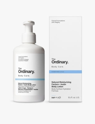 The Ordinary Natural Moisturising Factors with Inulin body lotion 240ml, UK version