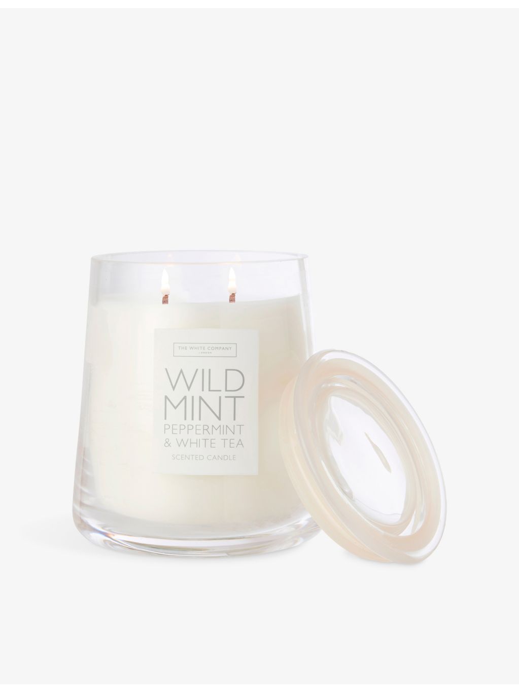 The White Company Wild Mint scented candle 380g, UK version