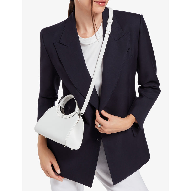 Bvlgari Roma mini top-handle leather bag - British product