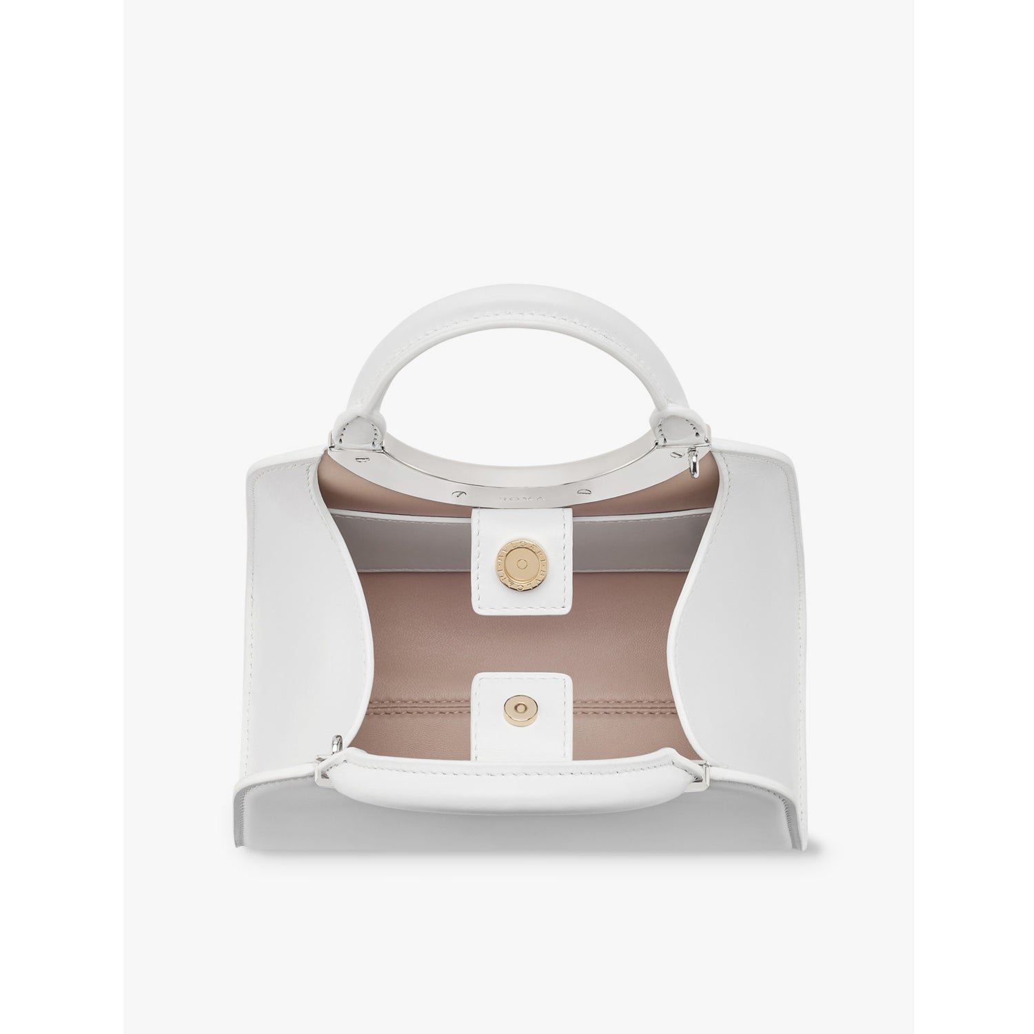 Bvlgari Roma mini top-handle leather bag - British product