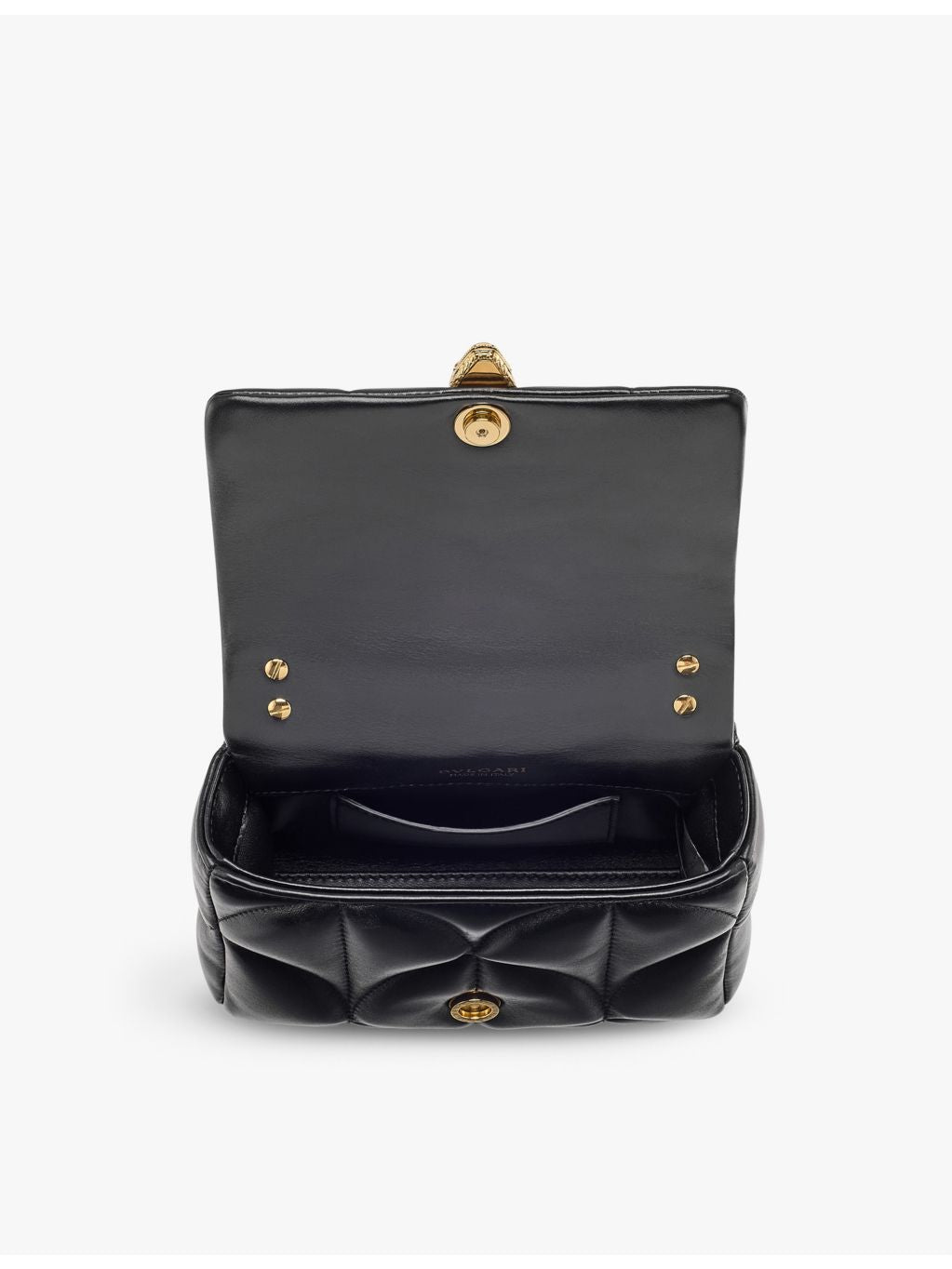 Bvlgari Serpenti Sugarloaf small leather shoulder bag (British brand)