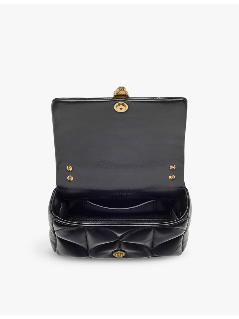 Bvlgari Serpenti Sugarloaf small leather shoulder bag (British brand)