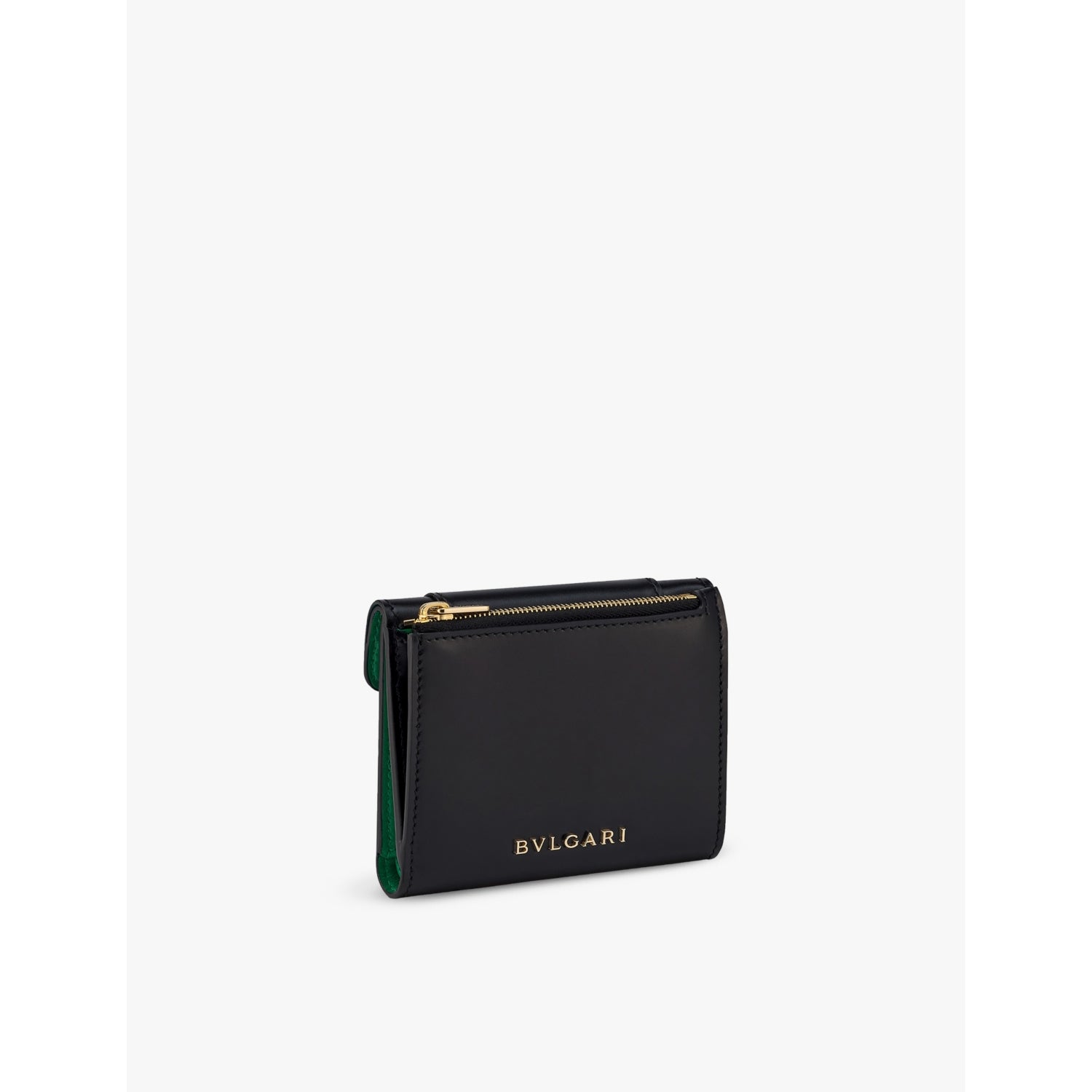 Bvlgari Serpenti Forever compact leather wallet with snakehead charm, UK version