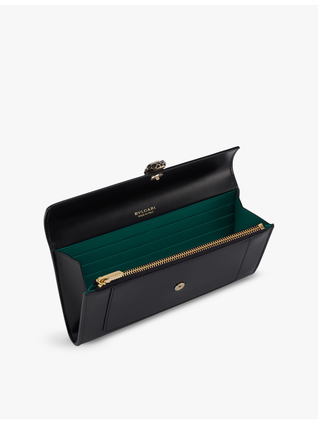 Bvlgari Serpenti Forever large leather wallet, UK version
