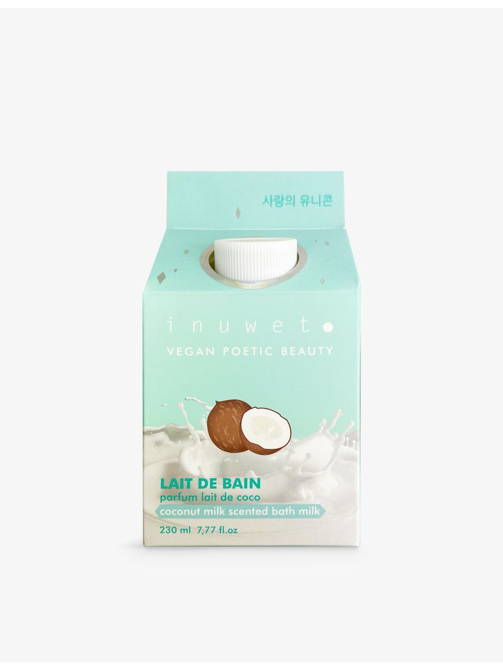 Inuwet kids coconut bath milk 230ml (British brand)