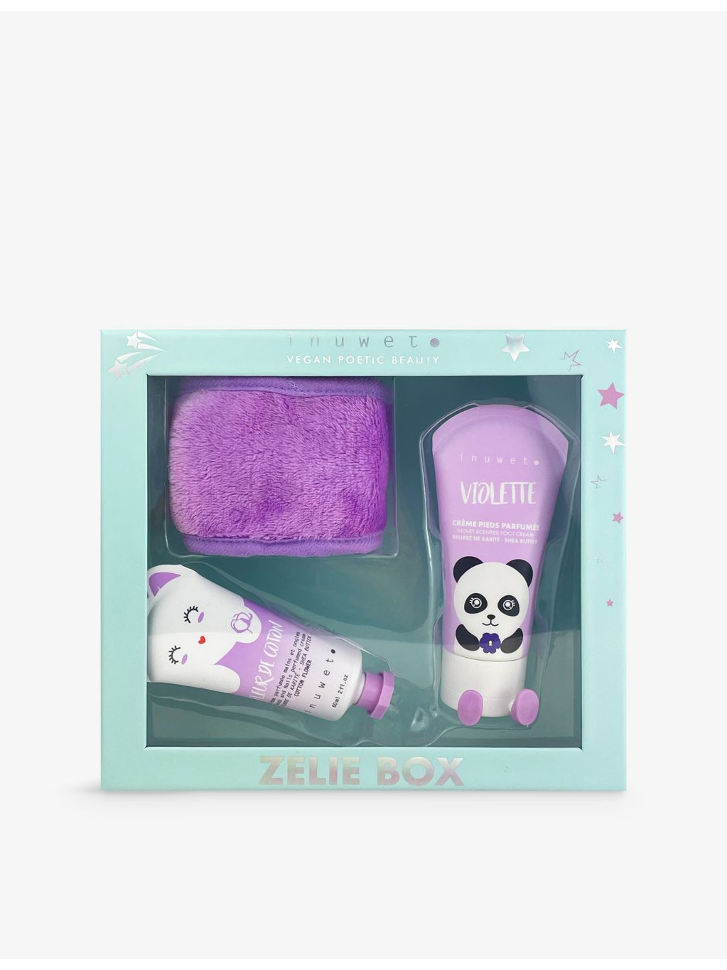 Inuwet Zelie vegan beauty gift set for kids (British brand)