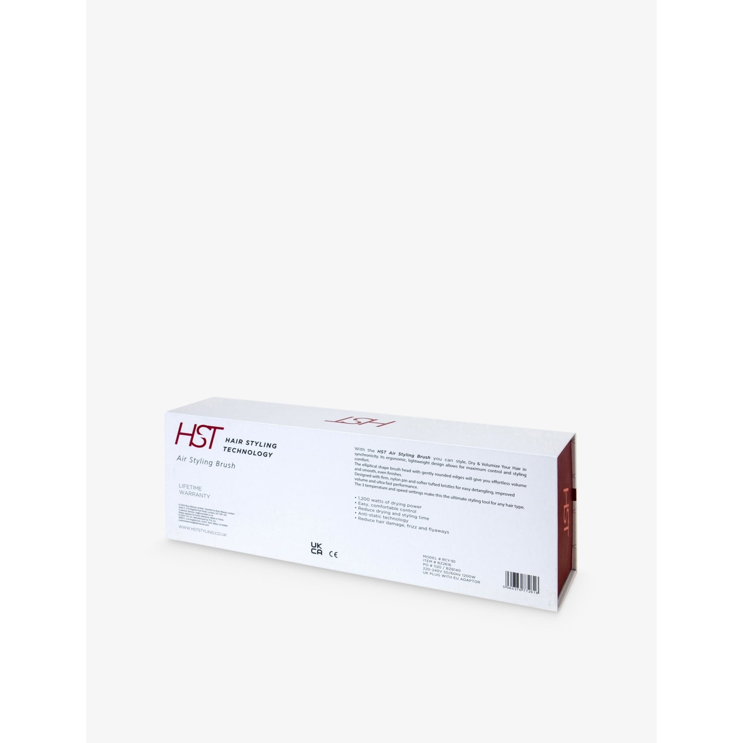 José Eber HST air styling brush, UK version