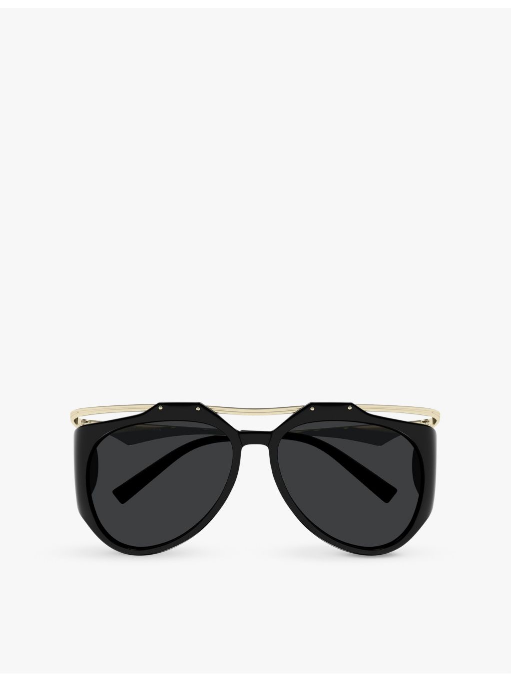 Saint Laurent Amelia pilot sunglasses with acetate and metal frame (British brand)