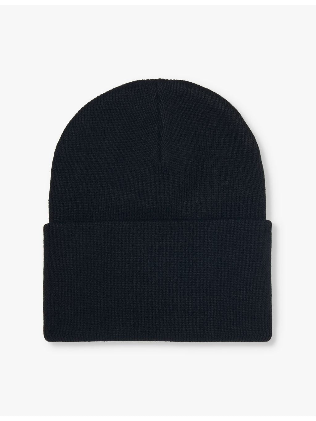 Carhartt WIP logo-patch knitted beanie hat in acrylic (British brand)