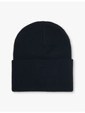 Carhartt WIP logo-patch knitted beanie hat in acrylic (British brand)