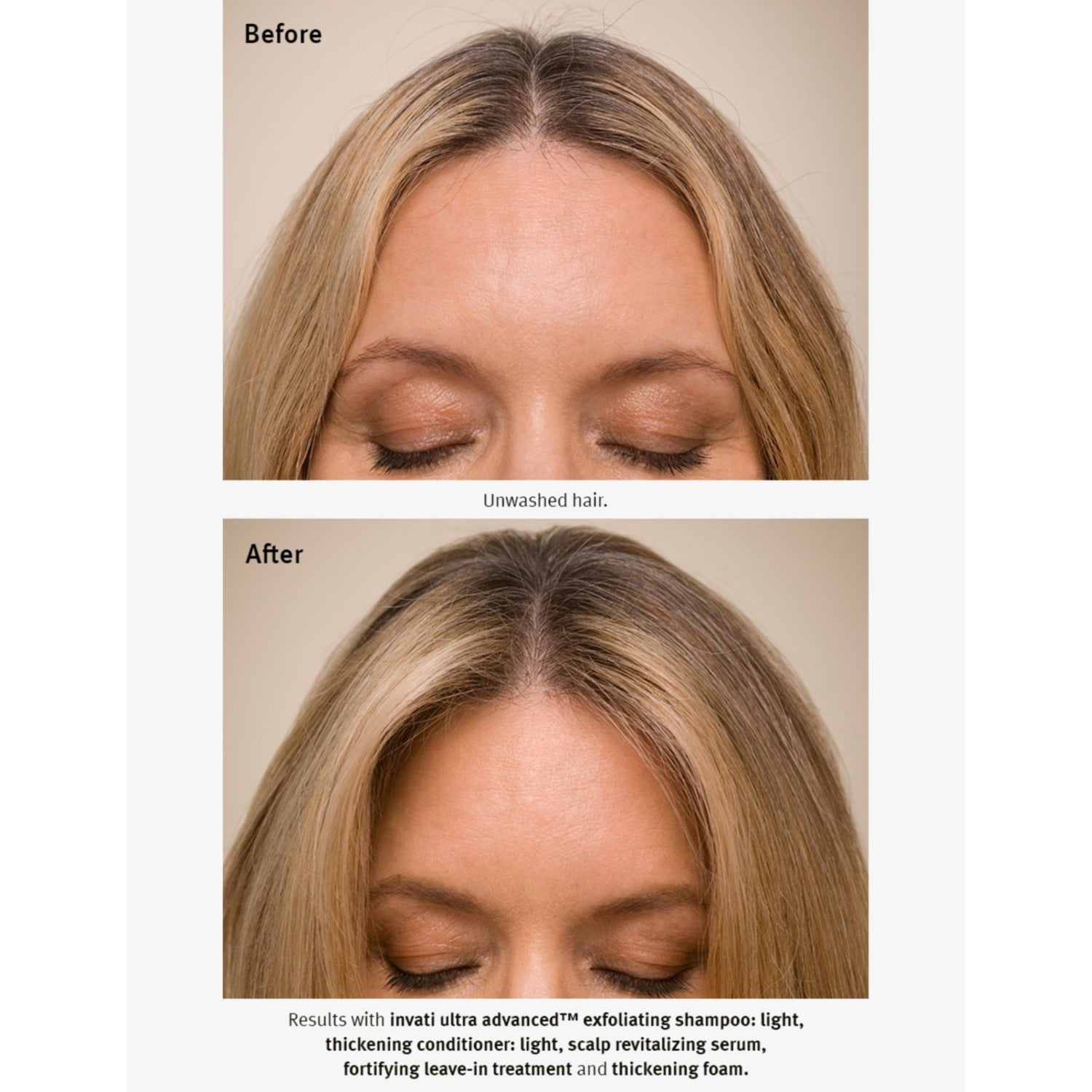 Aveda Invati Ultra Advanced Thickening Light system haircare set, UK version