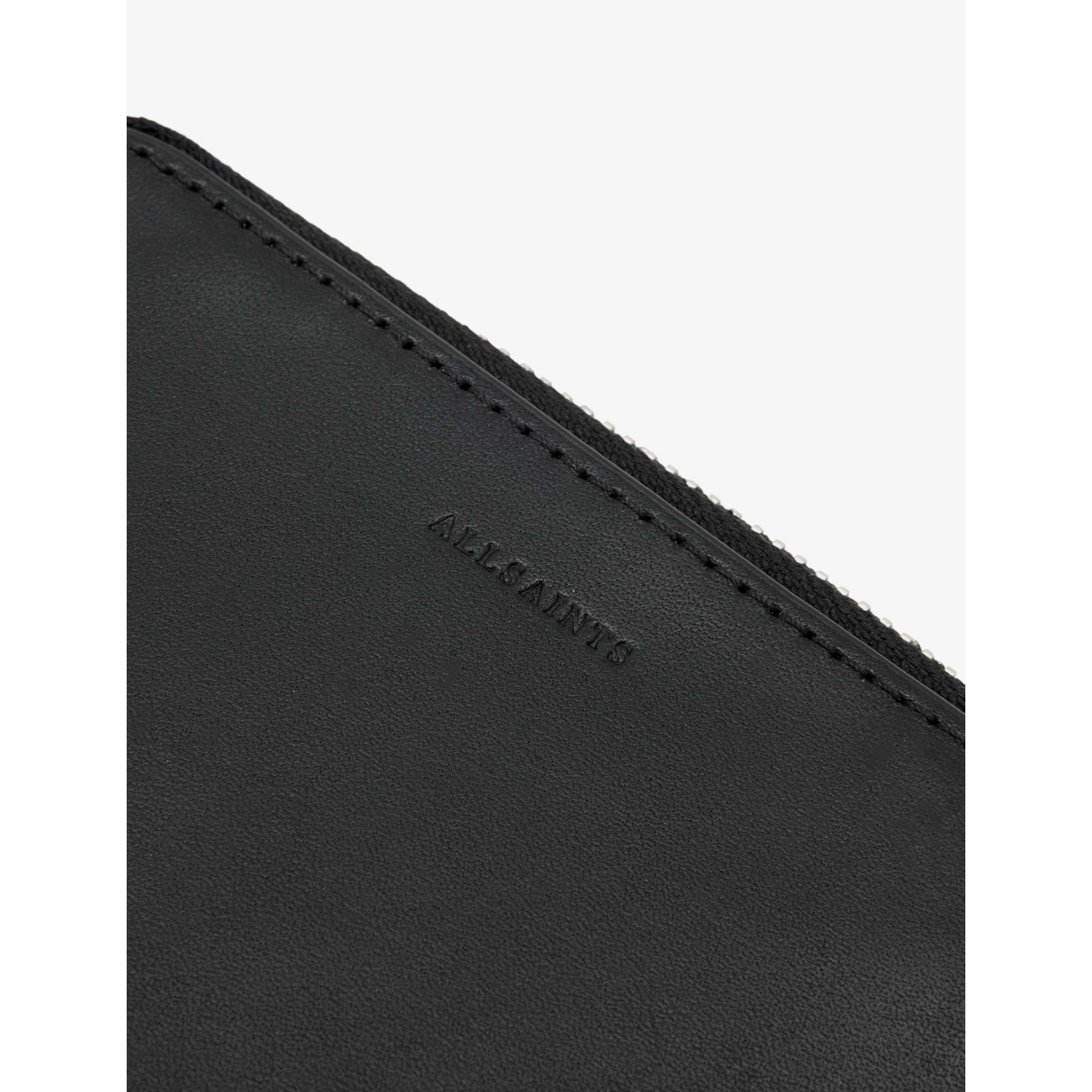 AllSaints Lena zipped leather wallet (British brand)