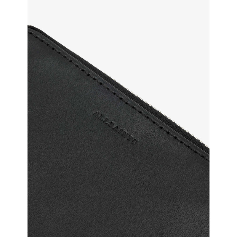 AllSaints Lena zipped leather wallet (British brand)