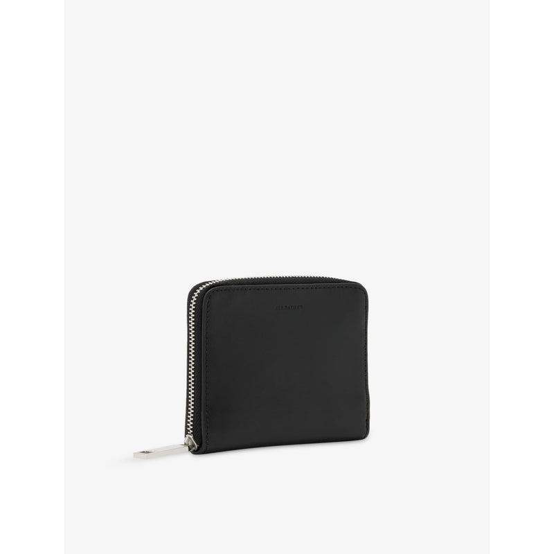 AllSaints Lena zipped leather wallet (British brand)