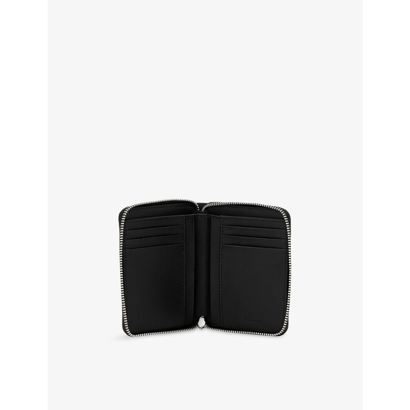 AllSaints Lena zipped leather wallet (British brand)