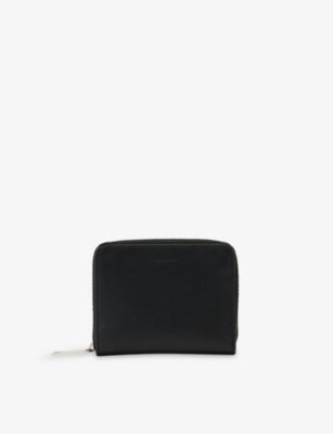 AllSaints Lena zipped leather wallet (British brand)