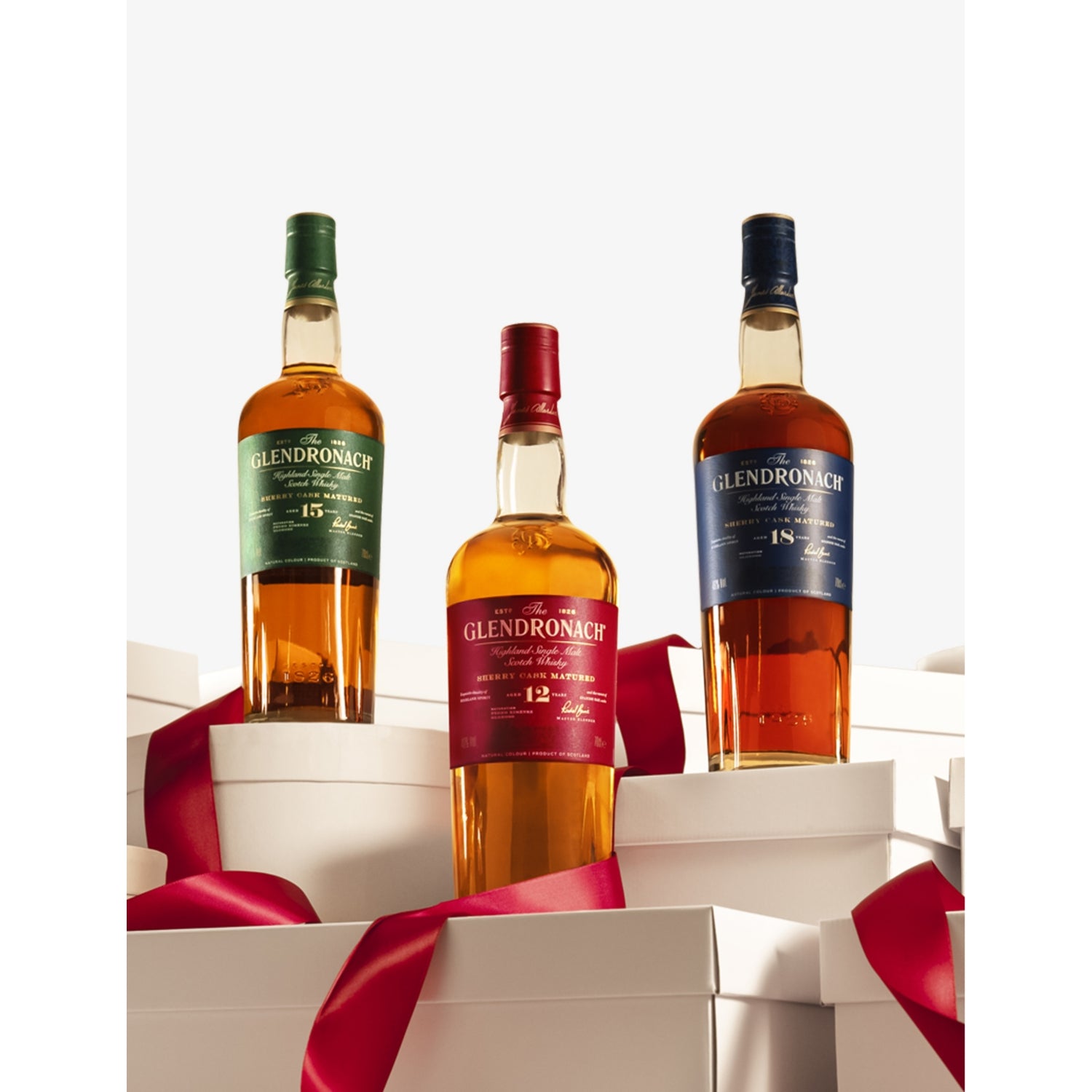 Glendronach 18-year-old single malt Scotch whisky 700ml (British brand)