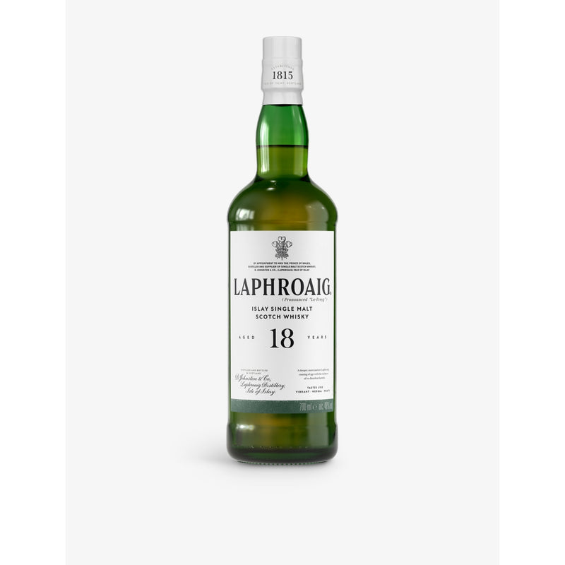Laphroaig 18-year-old single malt Scotch whisky 700ml, UK version