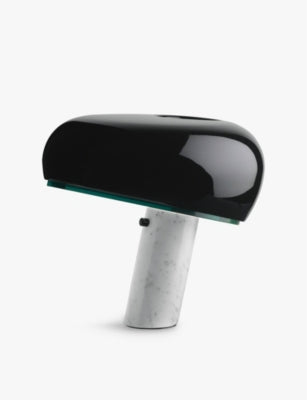 Flos Snoopy Touch table lamp marble base metal shade 36.9cm (British brand)