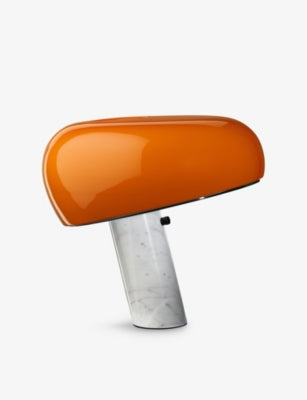 Flos Snoopy Touch table lamp marble base metal shade 36.9cm (British brand)