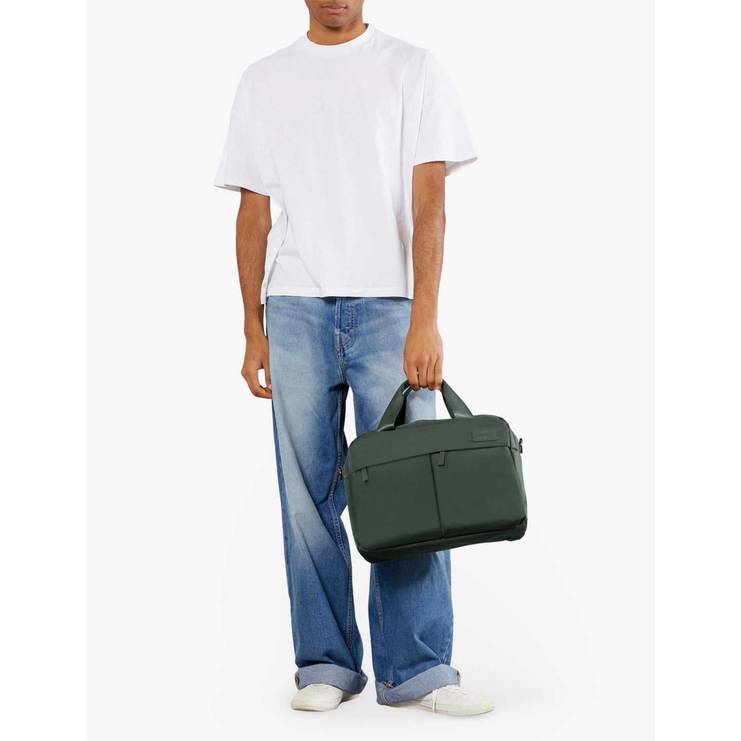 Lipault City Plume 24H woven duffle bag, imported from the UK