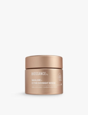 Biossance Squalane and Ectoin overnight rescue cream 50ml, UK version