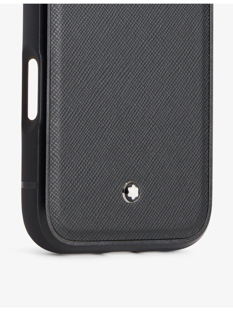 Montblanc leather phone case for iPhone 16 Pro Max, British product