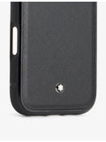Montblanc leather phone case for iPhone 16 Pro Max, British product