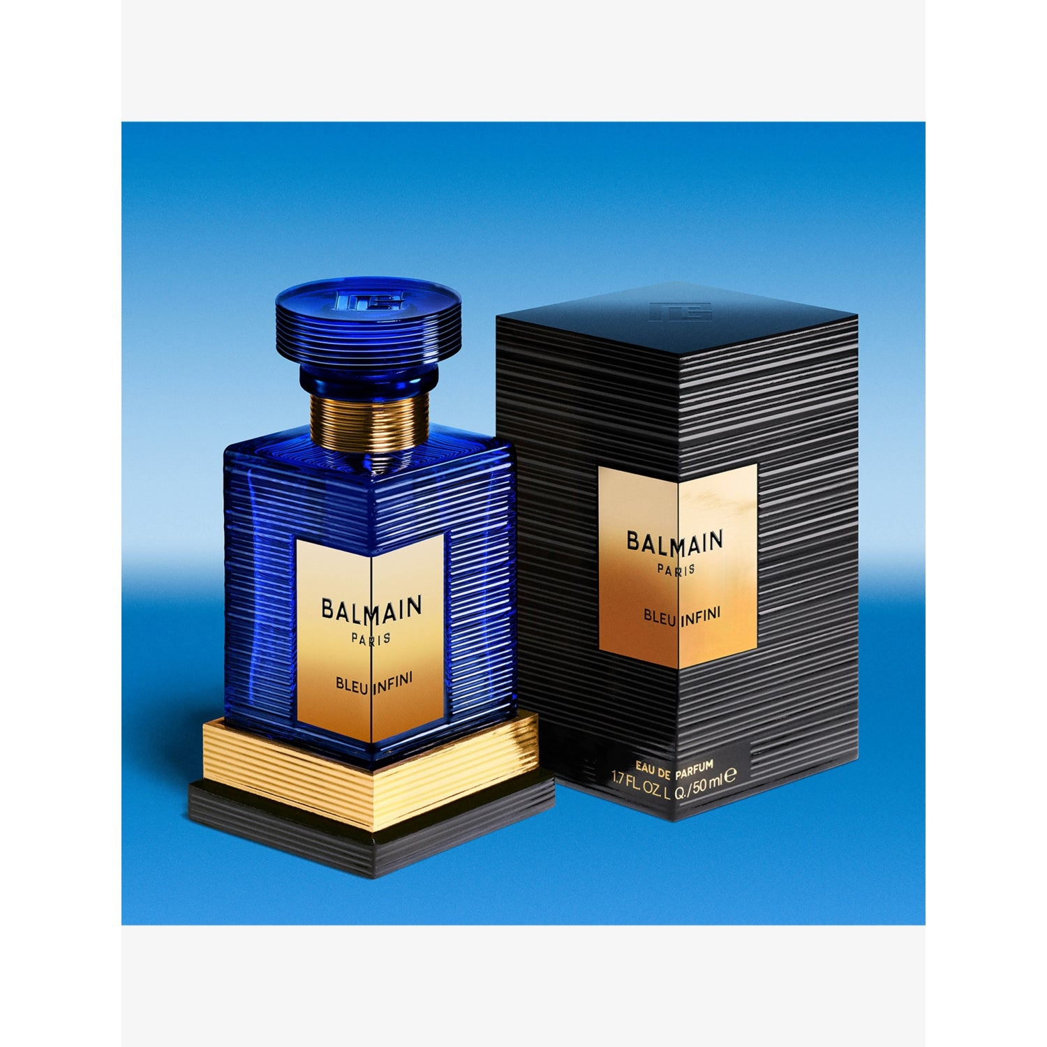 Balmain Bleu Infini eau de parfum 50ml, imported from the UK