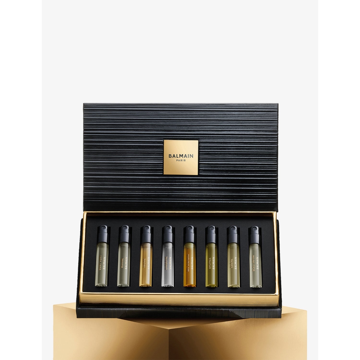 Balmain Les Éternels perfume discovery set 8 x 1.5ml, UK version