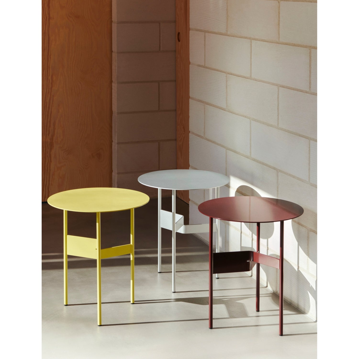 HAY round coffee table high gloss 51cm - British product