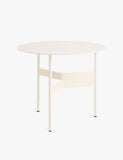 HAY Shim coated-steel coffee table 51cm - British product