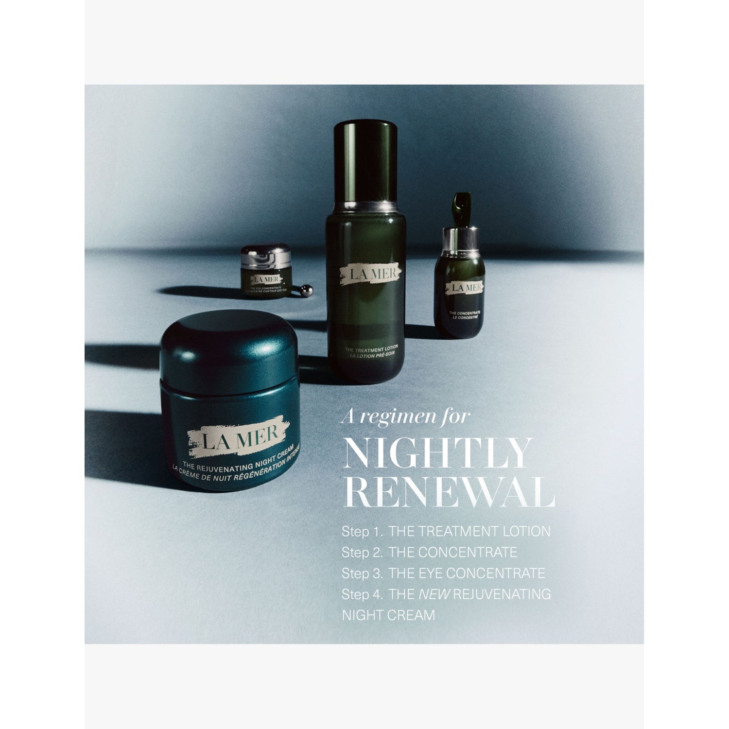 La Mer rejuvenating night cream, imported from the UK