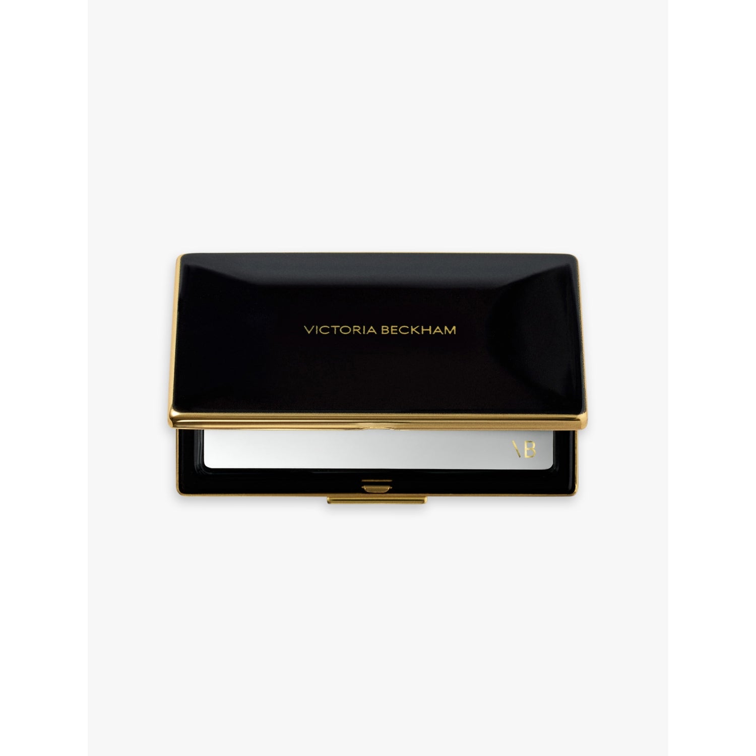 Victoria Beckham Beauty compact mirror with gold-tone trim, 10x6cm - British product